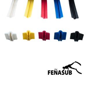 Perfiles de colores para palas