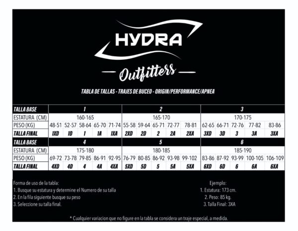 Traje Hydra Basic - Imagen 2