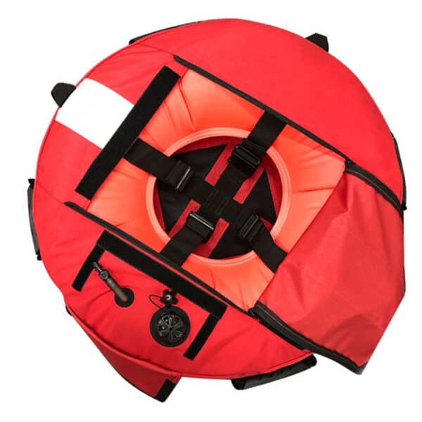 Boya de Apnea Circular Roja PRO - Imagen 2