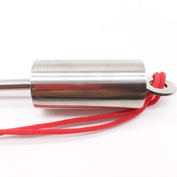 Vara señaladora de acero inoxidable con sonajero para instructores SCUBA - Imagen 3