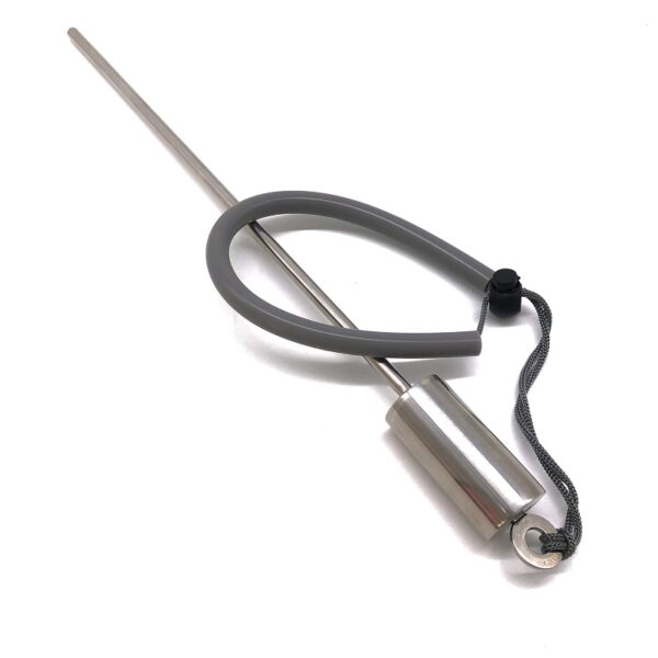 Vara señaladora de acero inoxidable con sonajero para instructores SCUBA - Imagen 5
