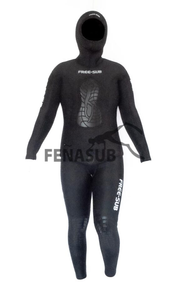 Traje Freesub Negro 3mm Mujer - Imagen 4
