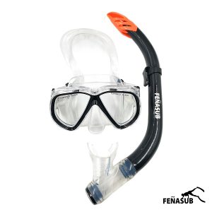 Set de máscara y snorkel Feñasub (Silicona)