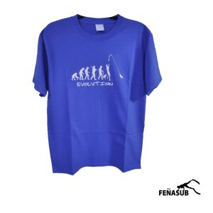 Polera Evolution Pescador azul