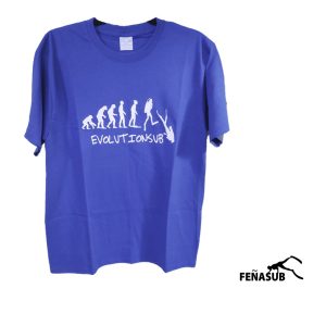 Polera Evolutionsub Azul (autónomo)