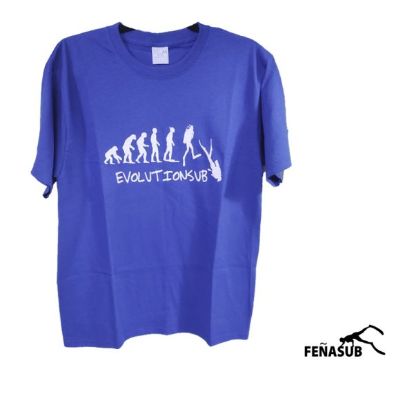 Polera Evolutionsub Azul (autónomo)