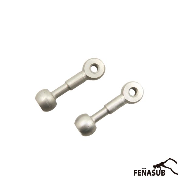 Kit ojiva dynema en gomas aluminio (par) - Imagen 3
