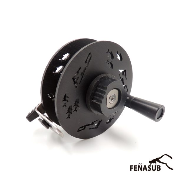 Carrete Pescador Aluminio 30mts - Imagen 2