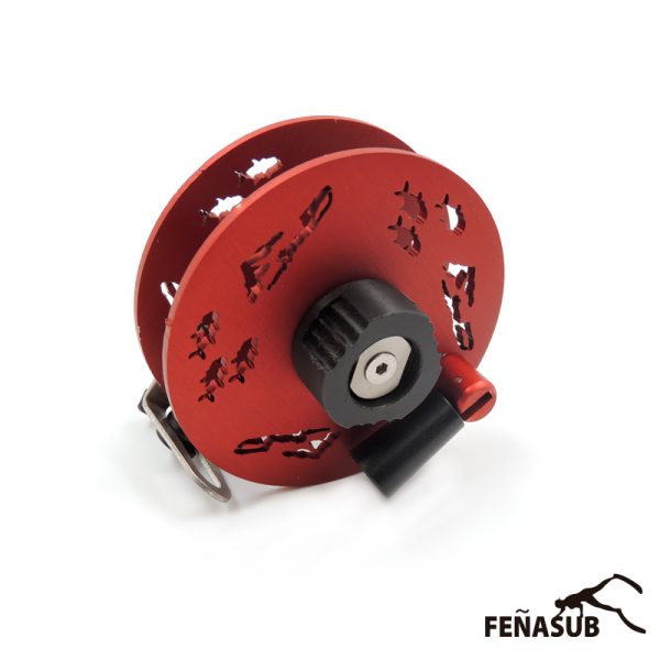 Carrete Pescador Aluminio 30mts - Imagen 3