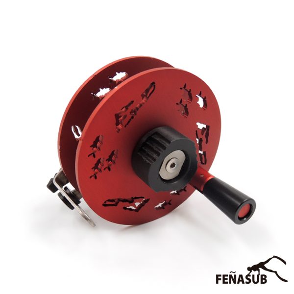 Carrete Pescador Aluminio 30mts - Imagen 4