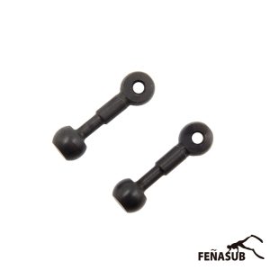 Kit ojiva dynema en gomas aluminio (par)