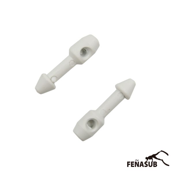 Kit ojiva dynema en gomas plástico cónicas (par) - Imagen 2