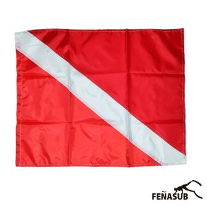 Bandera Scuba fabricada en Nylon