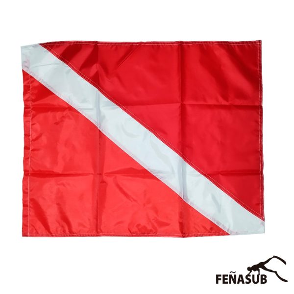 Bandera Scuba fabricada en Nylon