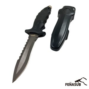 Cuchillo / Puñal de buceo Titanio